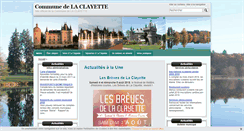 Desktop Screenshot of mairie-laclayette.fr